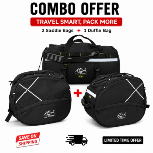 COMBO Saddle bag 90litre & tail bag45 litre